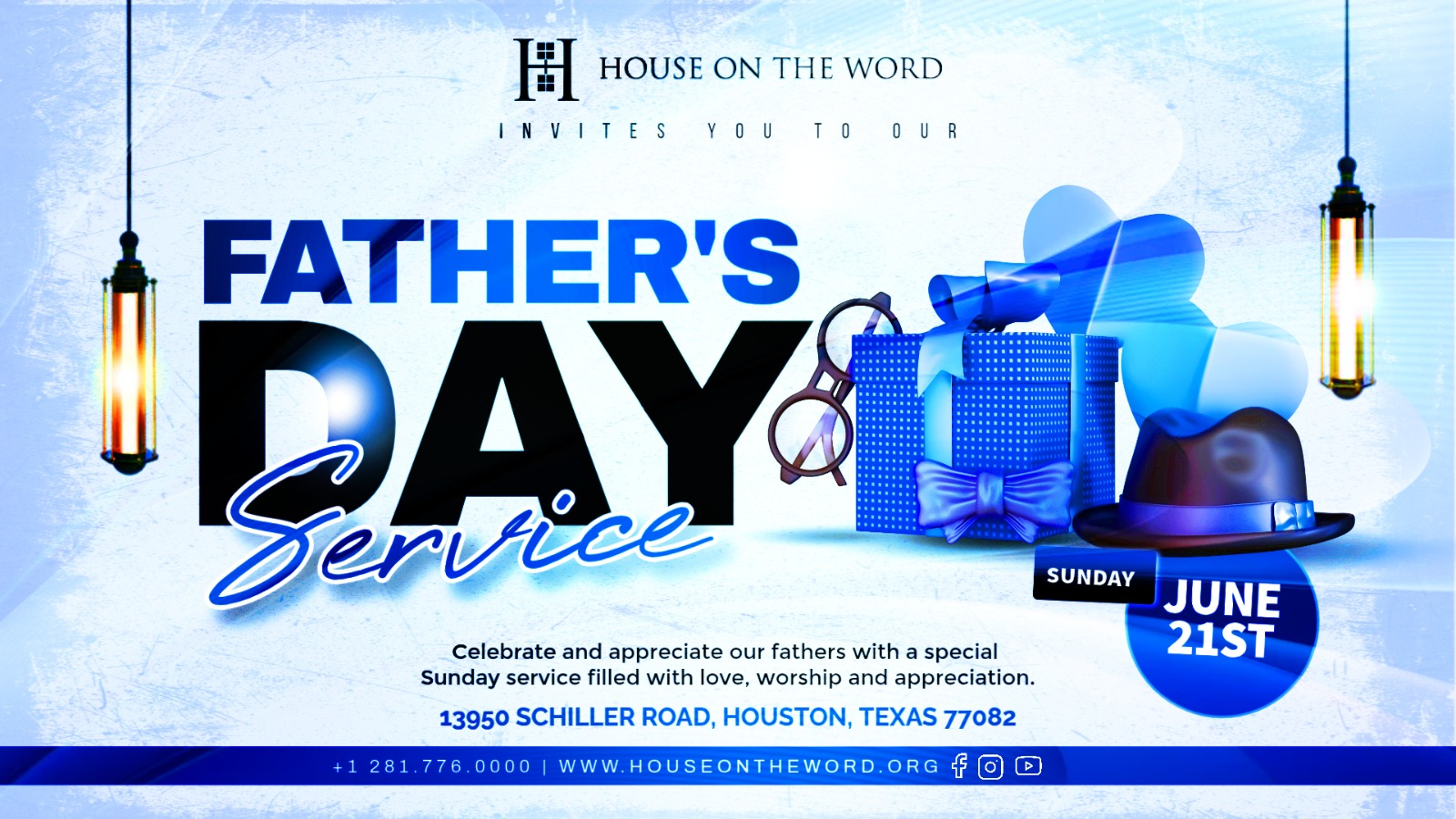 Father's Day Service flyer